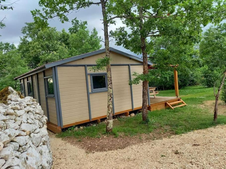 Chalet 5 Personnes Vallee Du Lot Laburgade Exterior foto